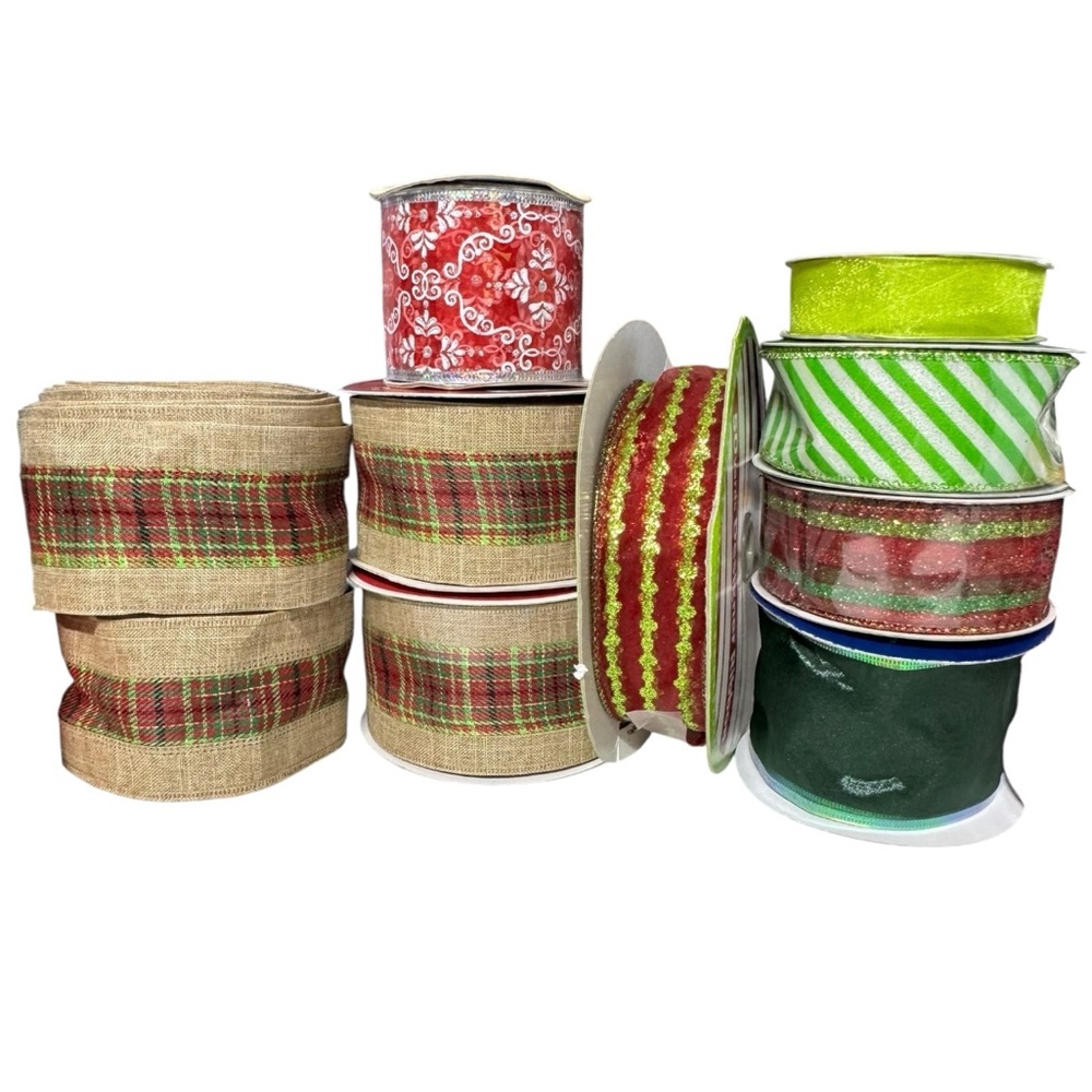 14‎ Assorted Decorative Ribbon Lot - Picture 3 of 4